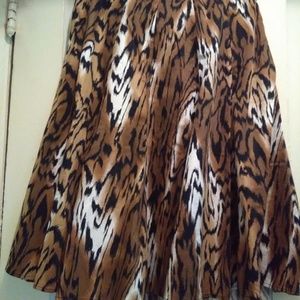 Flirty Tiger print skirt